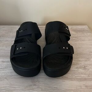 Platform Crocs